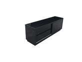 Arlo TV Unit: Versatile Entertainment Storage with Black and White Frame