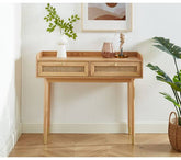 Cody Rattan: Natural Living Room Collection with White Oak & Rubberwood