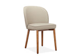 Elora Dining Chair in Taupe PU