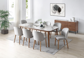 Elora: Luxury Anise Ceramic Dining Setting with Occasional Pieces