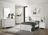 Louvre: Versatile White Bedroom Suite