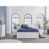 Louvre: Versatile White Bedroom Suite