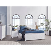 Louvre: Versatile White Bedroom Suite