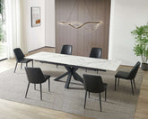 Starla: Modern 7-Piece Extension Dining Setting and Occasional Set