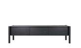 Linz Large Entertainment Unit in Black