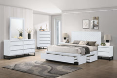 Bodega Bedroom Suite: Versatile Collection in White