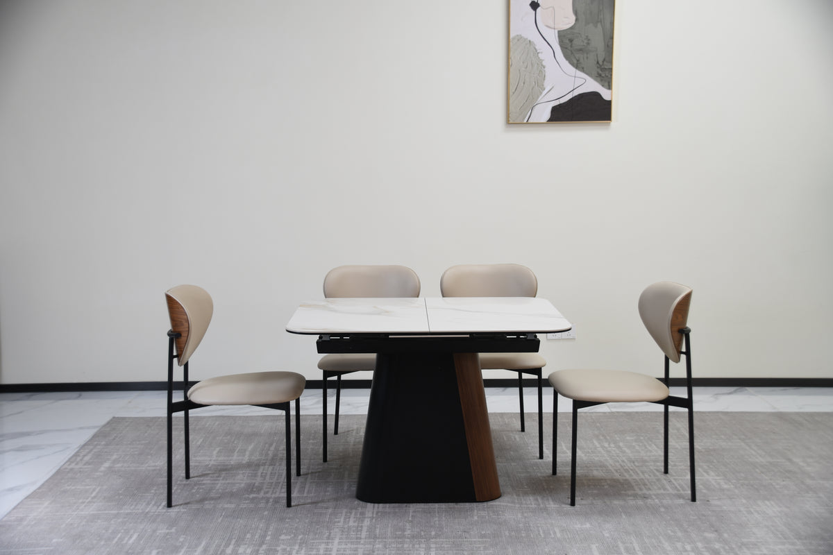Elio Extension Dining Setting