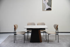 Elio Extension Dining Setting