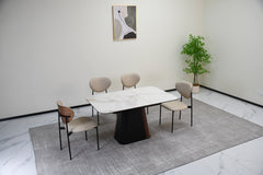 Elio Extension Dining Setting