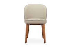 Elora Dining Chair in Taupe PU