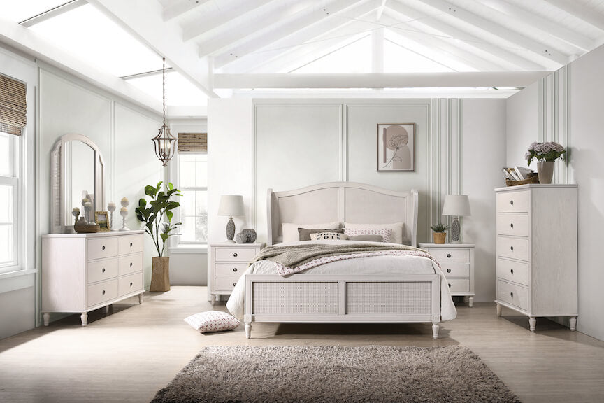 Freya: Elegant Queen and King Size Beds with Matching Furniture
