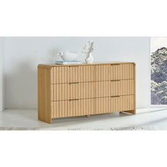 Gus 6-Drawer Dresser in Natural