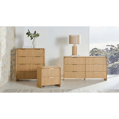 Gus 6-Drawer Dresser in Natural