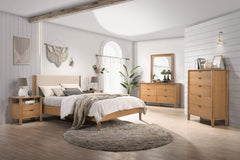 Miller Bedroom Suite: Premium Ash Veneer & Rubberwood Sets