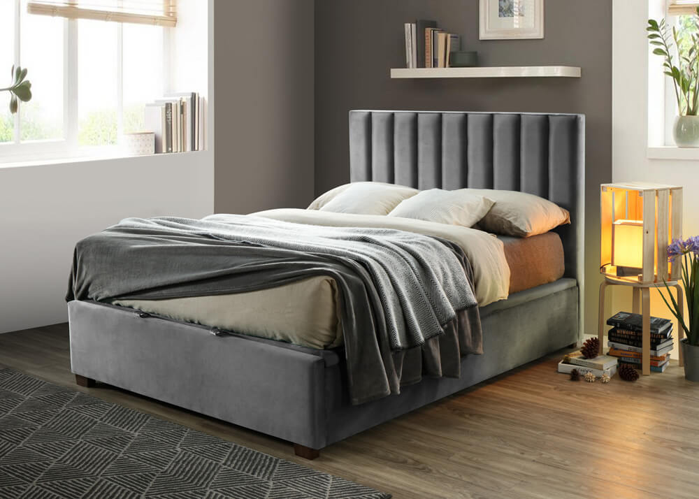 Opal: Modern Lift Base Beds in Various Colours and Sizes