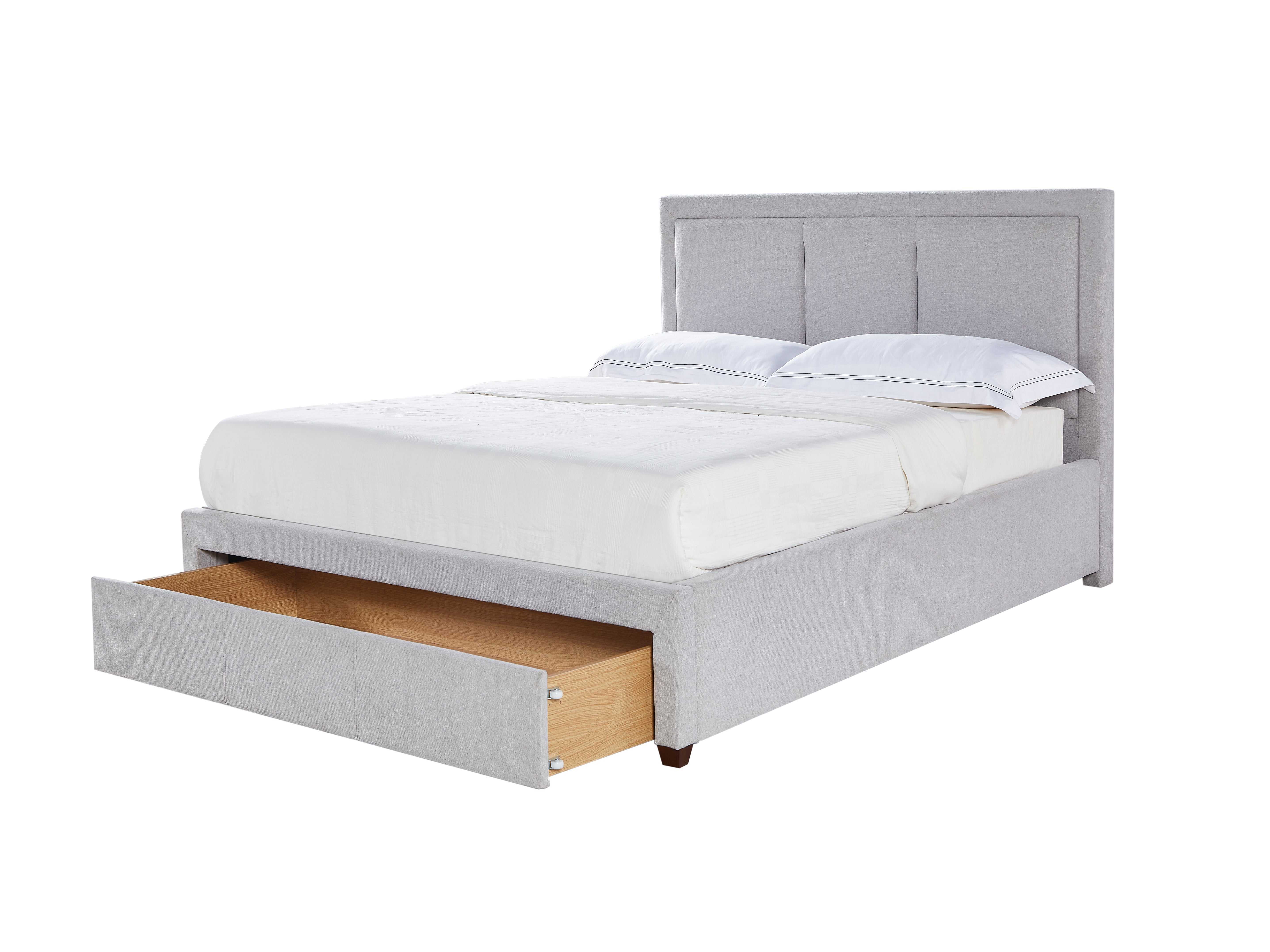 Ziggy: Contemporary Bed with Functional Storage Solutions