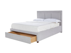 Ziggy: Contemporary Bed with Functional Storage Solutions