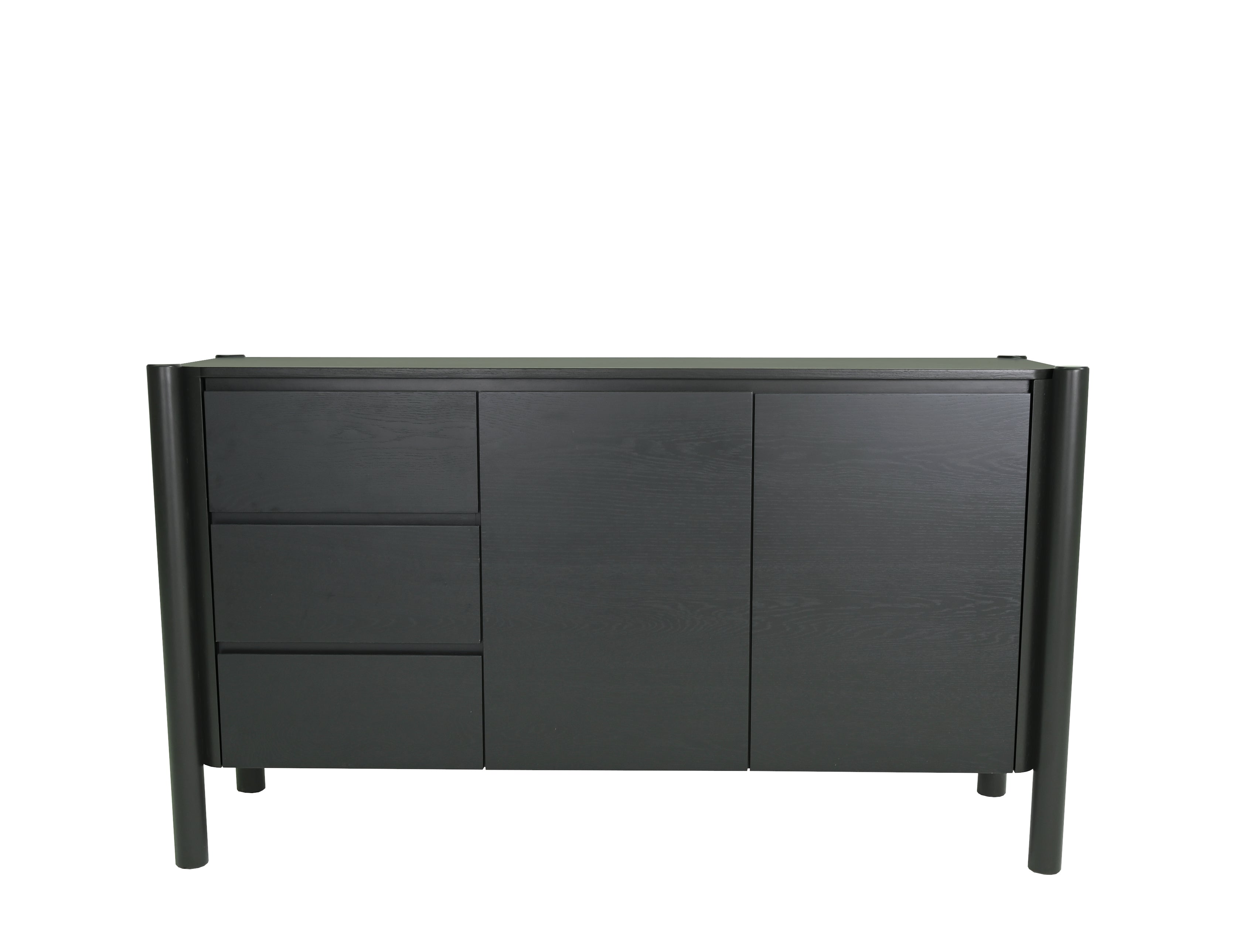 Linz Large Buffet in Black