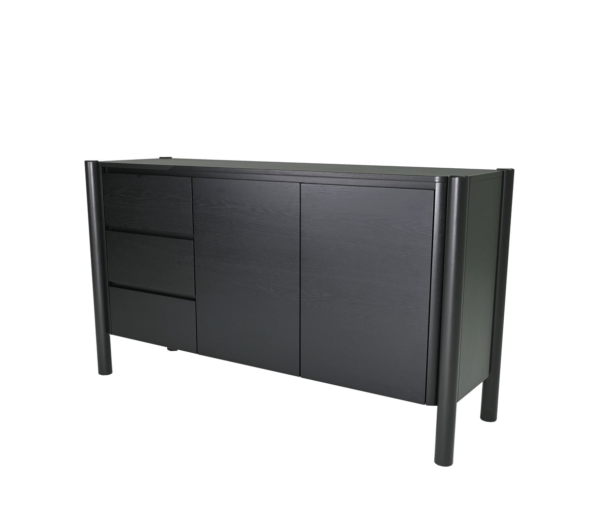 Linz Large Buffet in Black