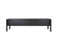Linz Large Entertainment Unit in Black