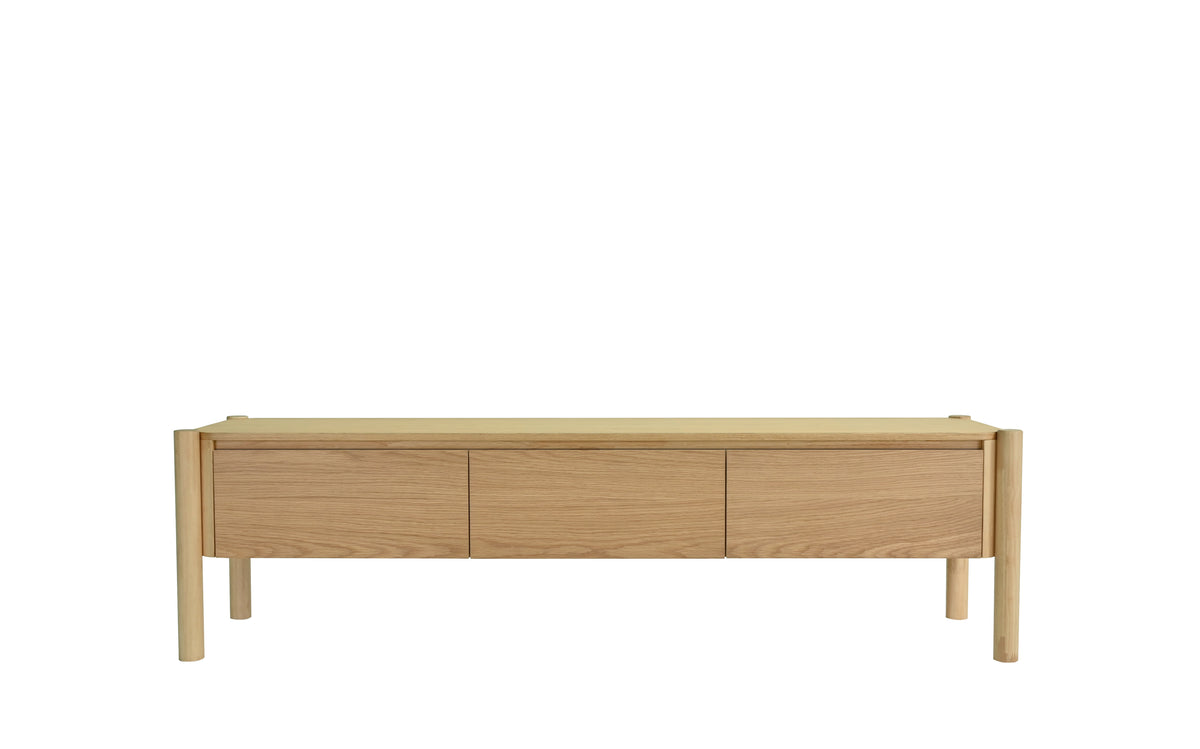 Linz Large Entertainment Unit in Natural