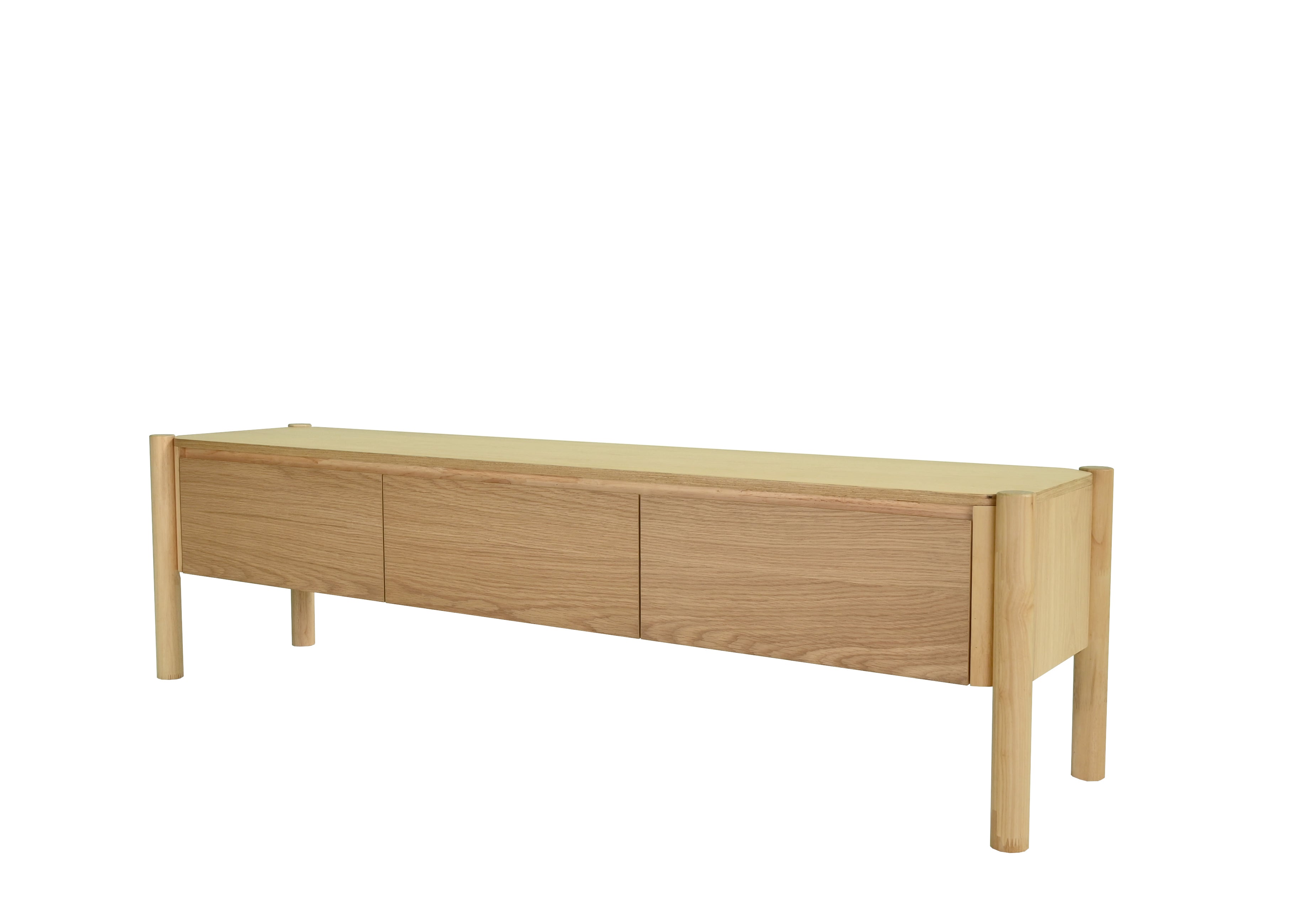 Linz Large Entertainment Unit in Natural