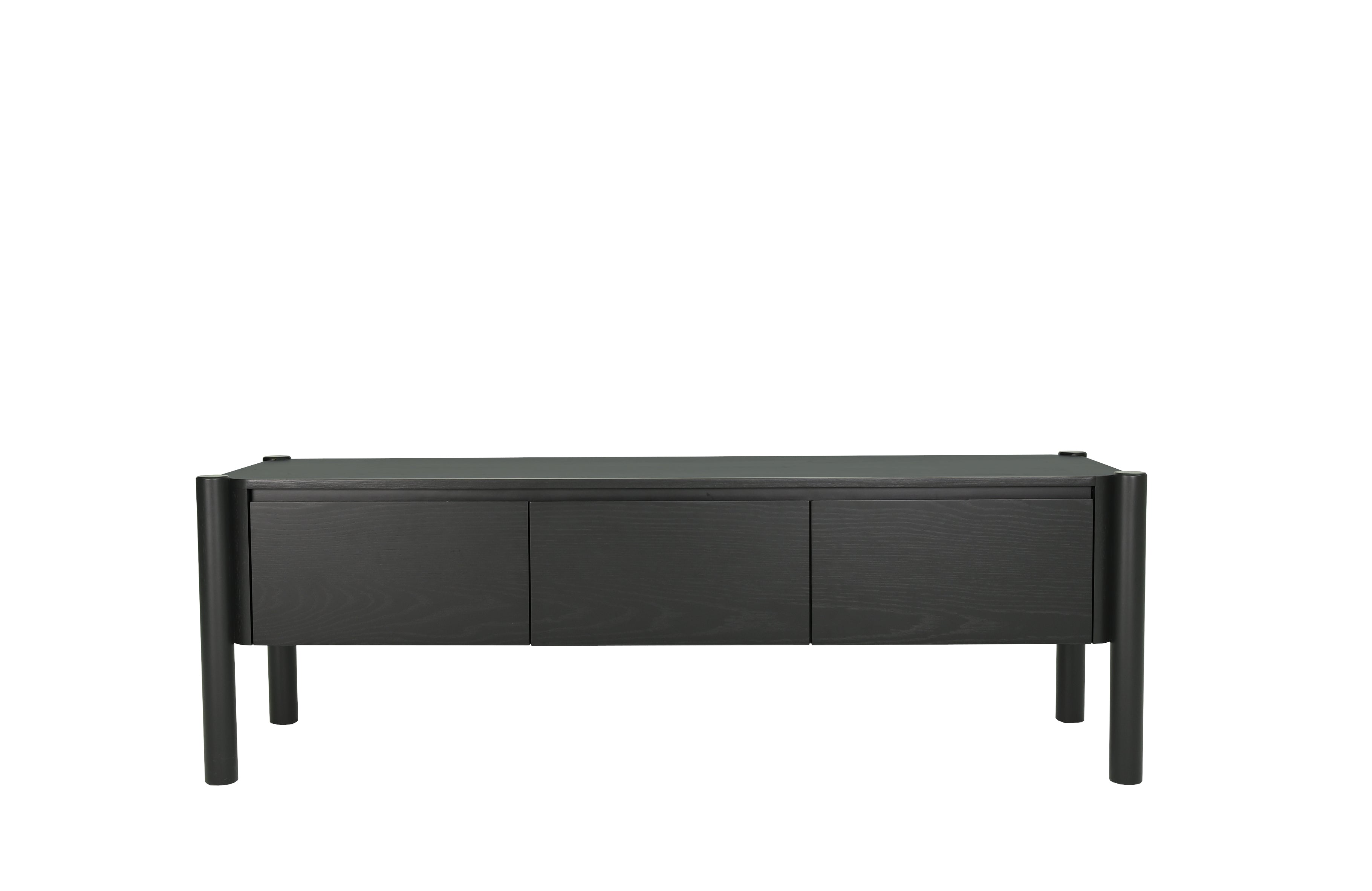 Linz Small Entertainment Unit in Black