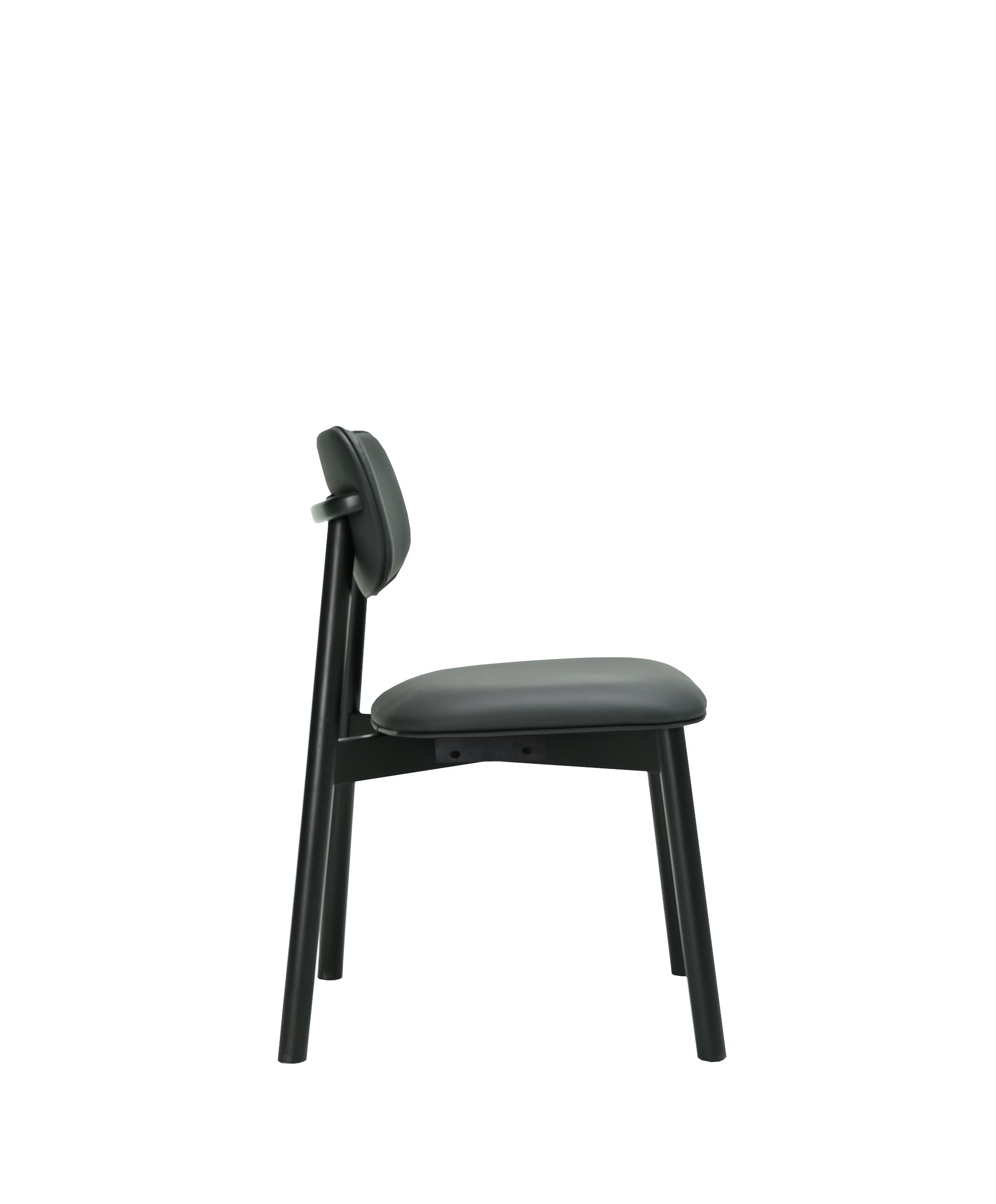 Linz Dining chair in Black