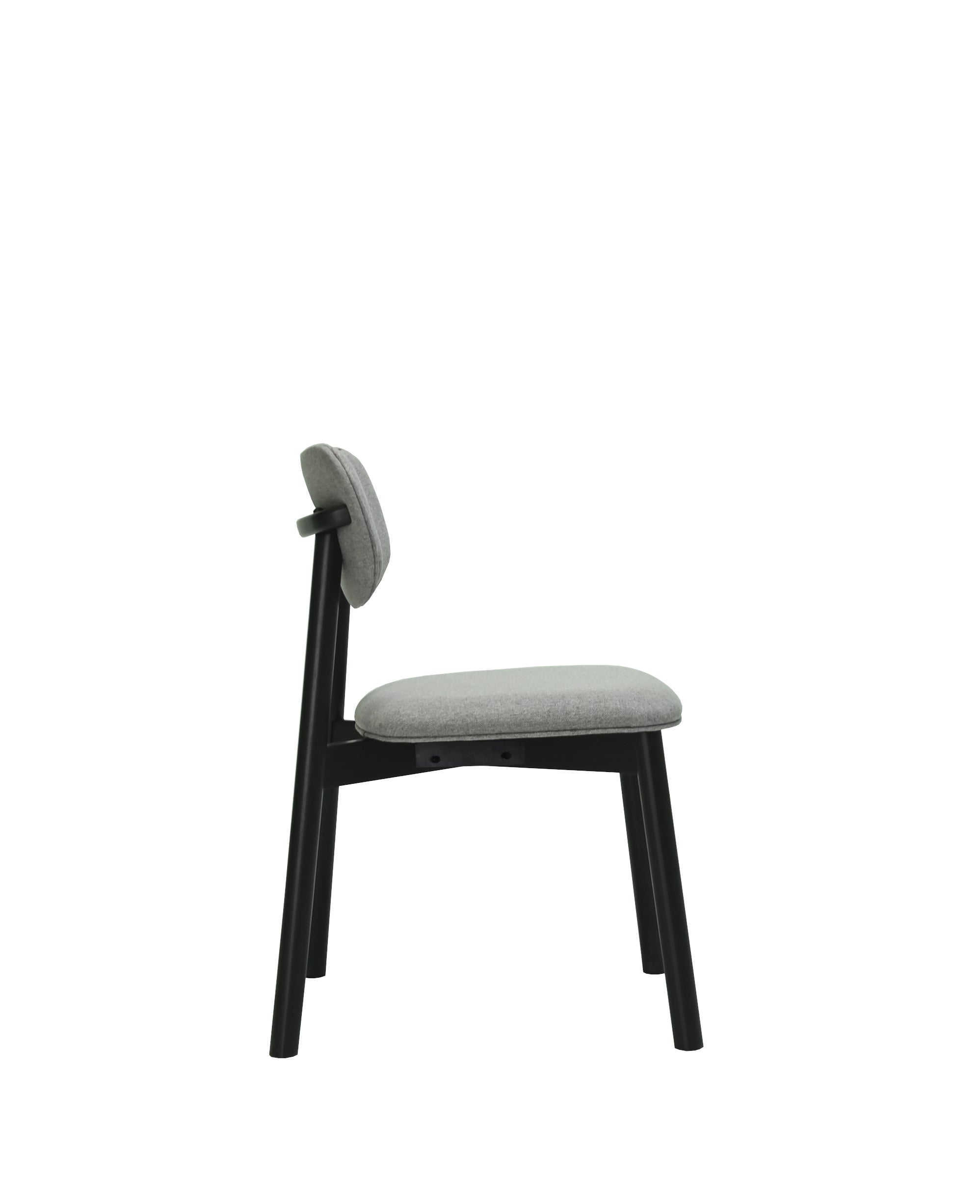 Linz Dining chair in Black