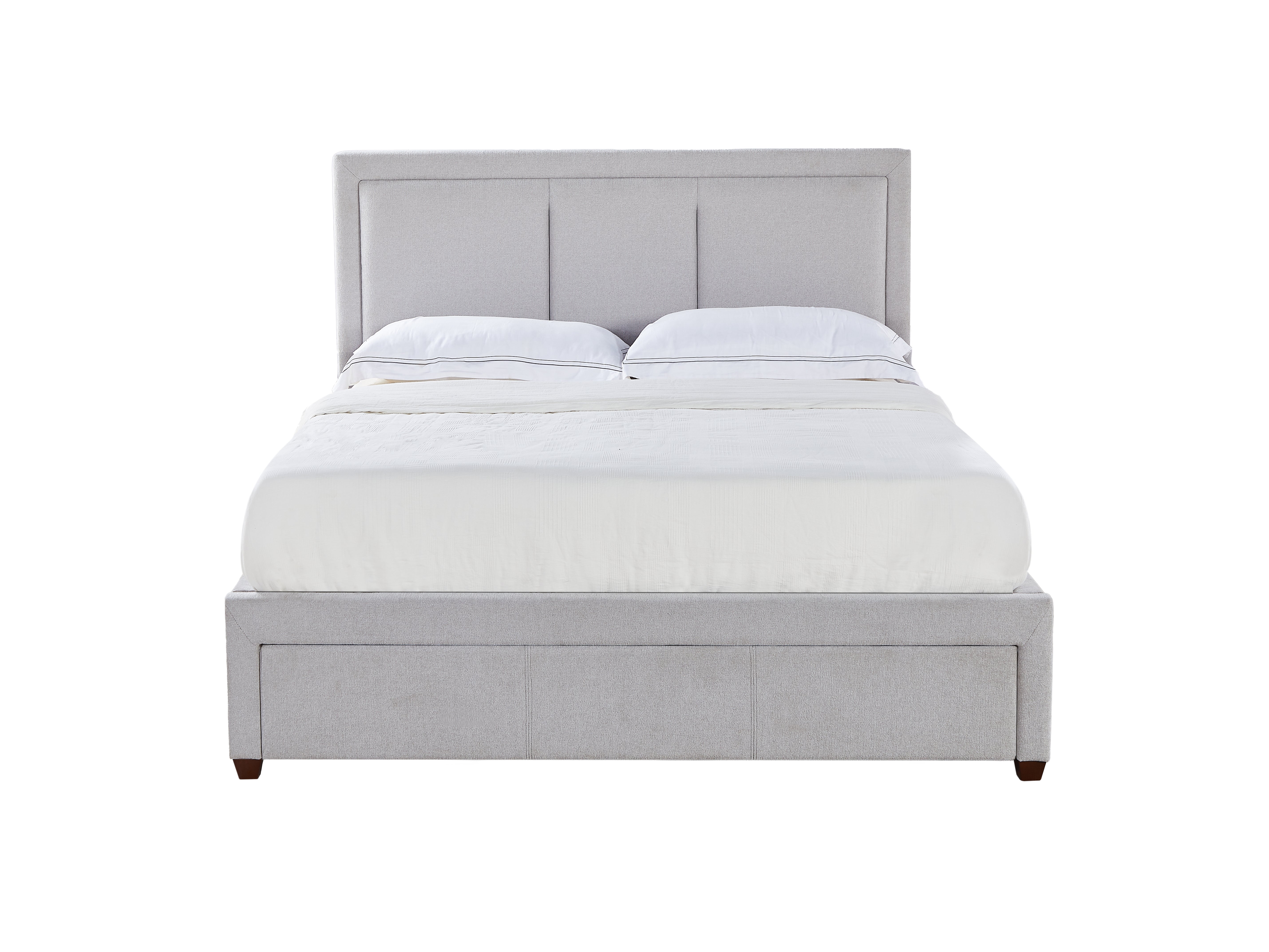 Ziggy: Contemporary Bed with Functional Storage Solutions