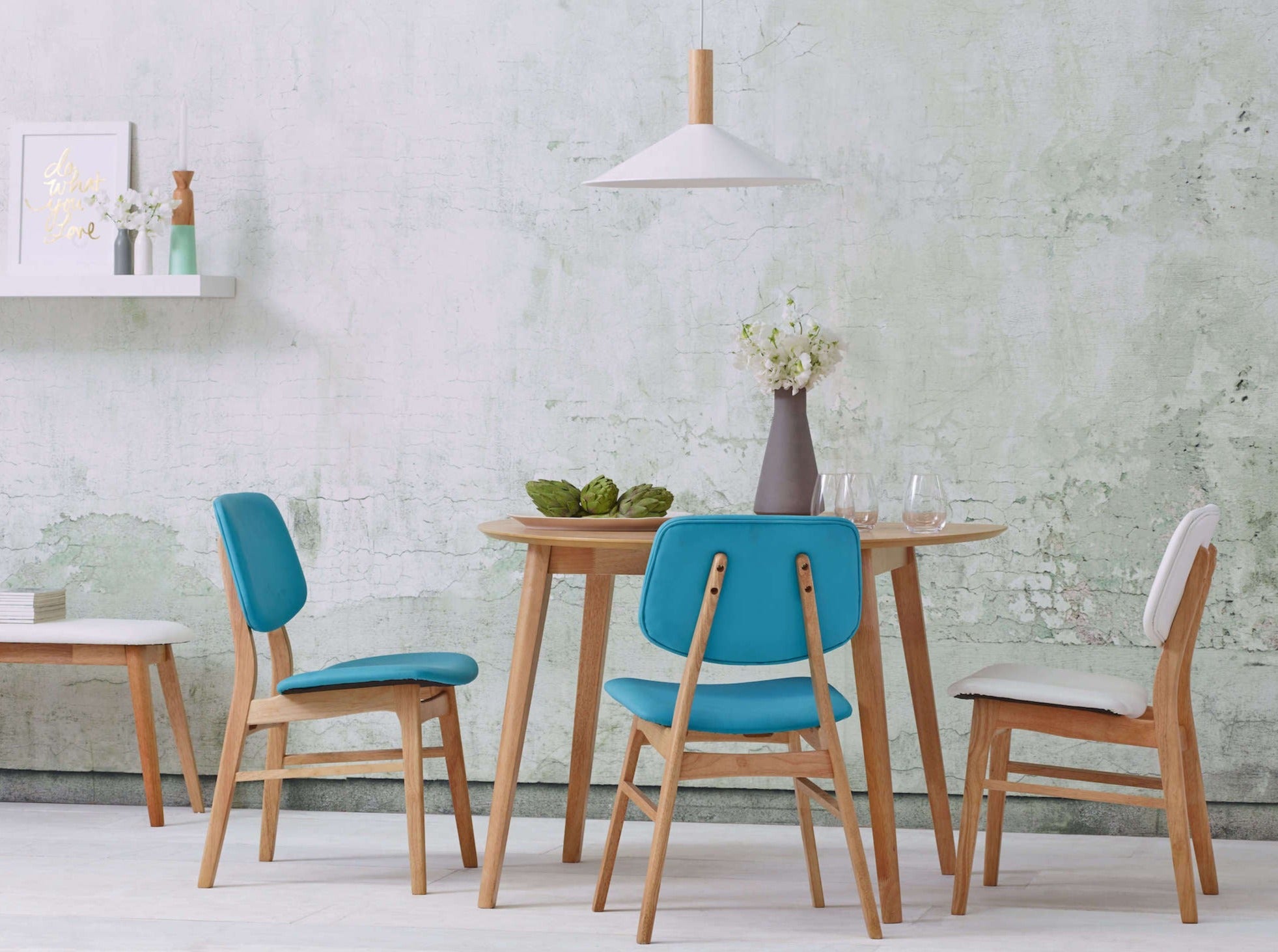 Zara Dining Collection: Tables, Benches, and Chairs in Elegant Styles